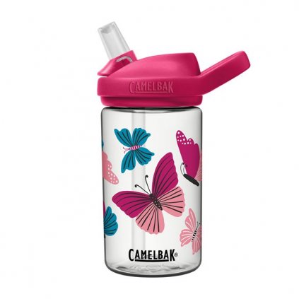 87745 detska lahev na kolo camelbak eddy kids 0 4l colorblock butterflies