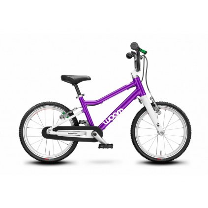 Detský ľahký bicykel 16" WOOM 3, purple