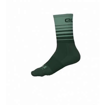 Cyklistické ponožky ALÉ ONE ACCESSORI, barva green (Velikost 44-47)