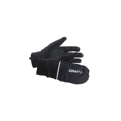Sportovní zimní rukavice CRAFT ADV Hybrid Weather (Barva Žlutá, Velikost L)