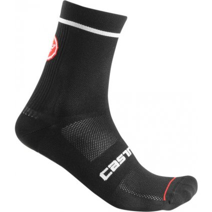 Cyklistické ponožky CASTELLI Entrata 9, black