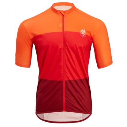 Pánský cyklistický dres SILVINI Turano Pro, red merlot (Velikost S)