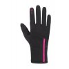 Etape - dámské rukavice DIANA WS+, černá/růžová (Velikost L)