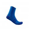 Pánské cyklistické ponožky CASTELLI Superleggera 12, azzurro italia
