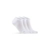 Ponožky CRAFT CORE Dry Footies 3-pack (Barva Bílá, Velikost 34-36)