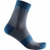 Dámské cyklistické ponožky CASTELLI Velocissima 12, light steel blue (Velikost L/XL)