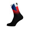 Cyklistické ponožky SOX Czech Republic Flag Socks (Velikost L)