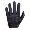 Cyklistické rukavice Hirzl Grippp comfort FF , černá (Velikost XS)