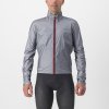 Pánská cyklistická bunda CASTELLI Tempesta Lite, gray (Velikost L)