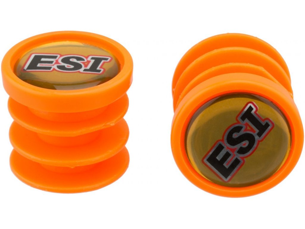 Záslepky / Koncovky štuple farebné ESI , Orange / oranžová