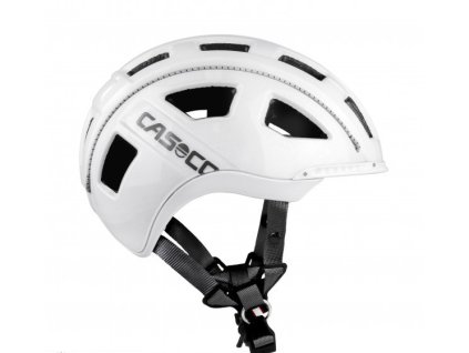 prilba CASCO E-MOTION white L 58-62cm