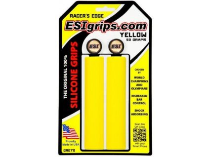 gripy ESI Racer's Edge, 50g, Yellow / žltá