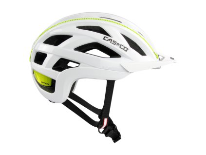 prilba CASCO CUDA2 biela/reflexná žltá lesklá S 52-54cm