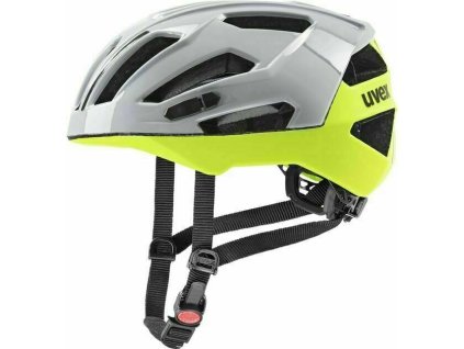 prilba UVEX GRAVEL-X rhino-neon yellow shiny/mat 52-57 cm