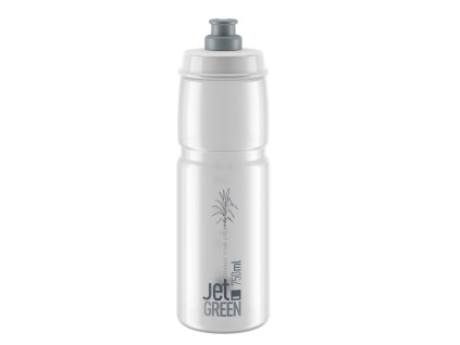 flasa ELITE JET GREEN 750 ml transparentná