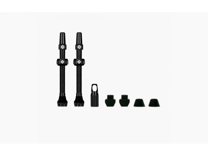 Bezdušové ventily Muc-Off V2 Black Tubeless 44mm