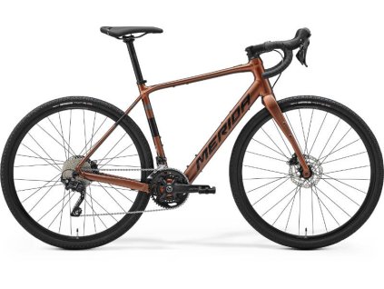 MERIDA eSILEX 400  matná bronzová metalíza(čierny) (Veľkosť L)