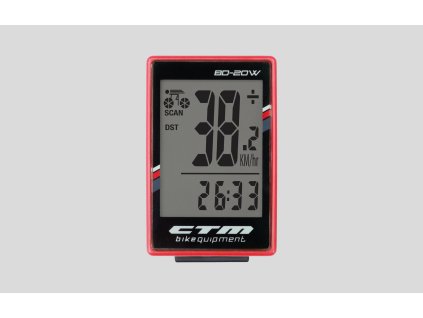computer CTM BD-20W červený