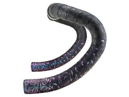 omotávka SUPACAZ Bling Star Fade Oil Slick+oil Slick koncovk