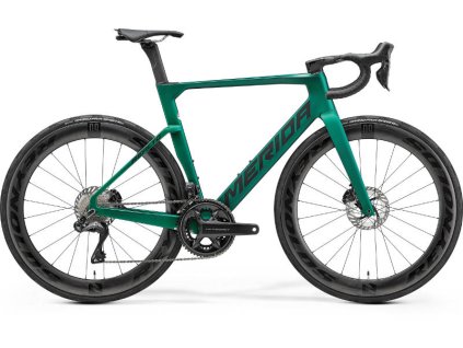 MERIDA REACTO 8000 matný zelený/čierny (Veľkosť L)