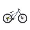 CTM ZEPHYR JR - lesklá limetková/sivá 24" (rám 13")
