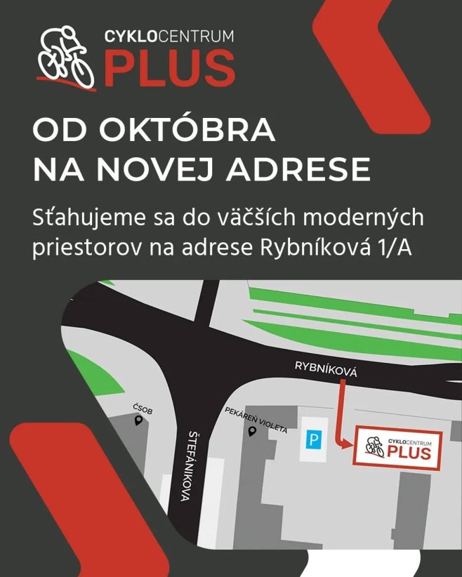 #cyklocentrumplus #bicykletrnava