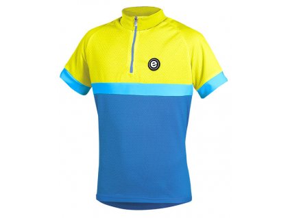 dětský dres ETAPE BAMBINO, modrá/žlutá fluo