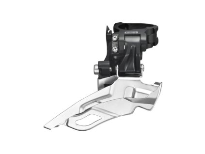 2553 2553 presmykac shimano deore fd m611 b 3x10 cerny s objimkou (1)