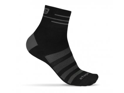 Etape ponožky SOX černá antracit