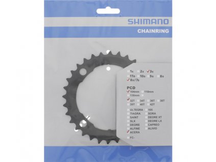 SHIMANO převodník ACERA FCM361 32 zubů černý