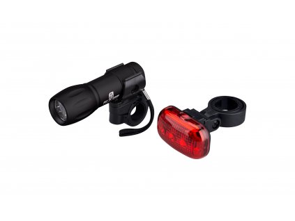 sada cyklo osvětlení CTM Rebel  ALU 9led+3led