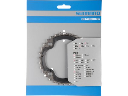 SHIMANO převodník 32 zubů pro 3x10