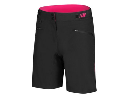 Etape dámské volné kalhoty CAT 2.0 černá/růžová