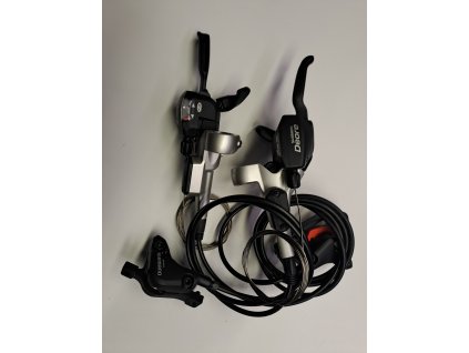 SHIMANO DEORE 535 Dual řazení + kotoučové brzdy 3x9