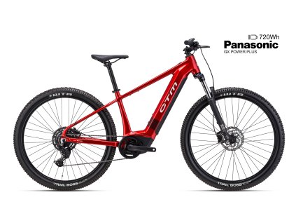 PULZE GX - červená M (17) (velikost rámu M (17"), barva červená)