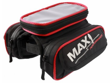 MAX1 Mobile Two červeno/černá brašna