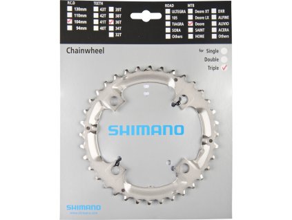 SHIMANO převodník DEORE FCM532 36 zubů