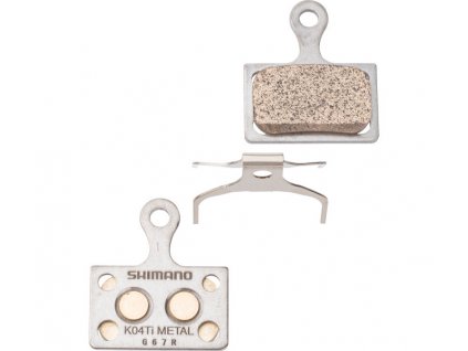 SHIMANO brzdové destičky K04Ti kovové silniční