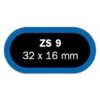 FERDUS ZS9 záplaty - 32×16 mm