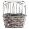 koš na kolo Animal proutěný s klecí