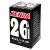 duše KENDA 26x2,1-2,35  galuskový ventilek