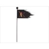 výstražná vlaječka na dětské kolo Piráti