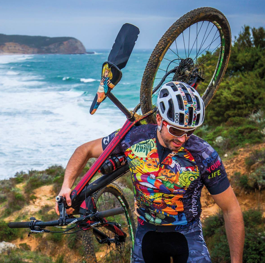 Blatníky na horské kolo a cyklodoplňky od Riesel Design