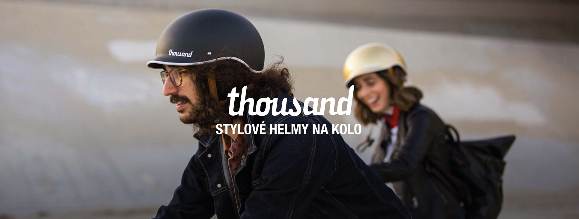 Thousand designové přilby na kolo