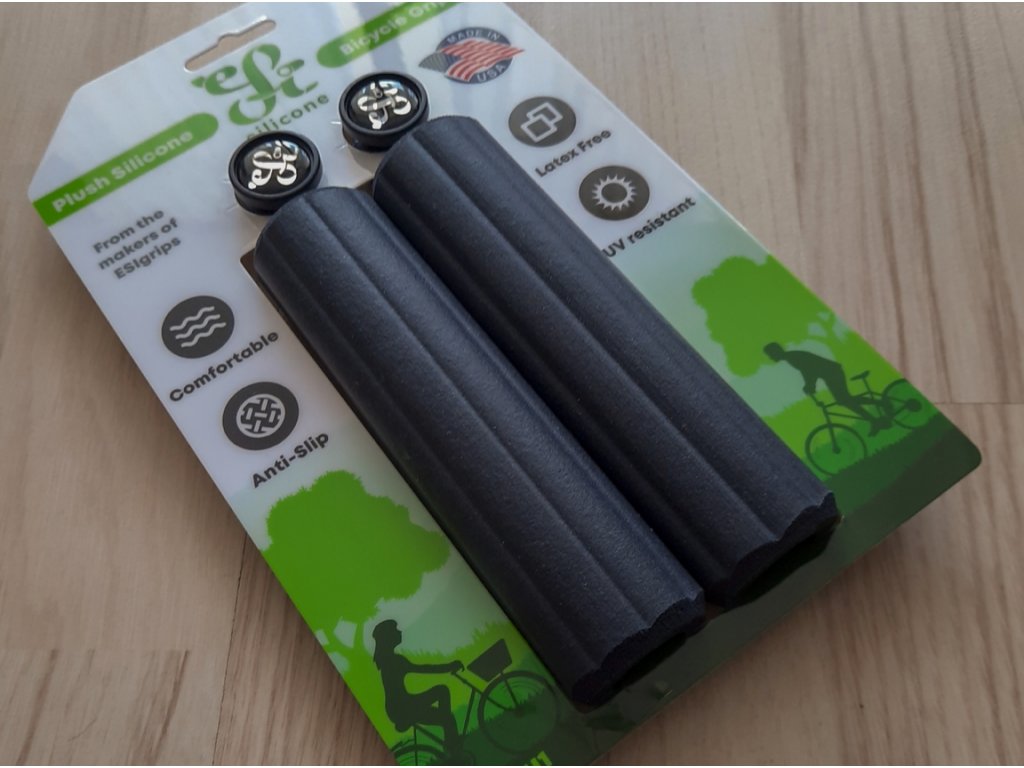 ESI Plush Silicone Grips - Black