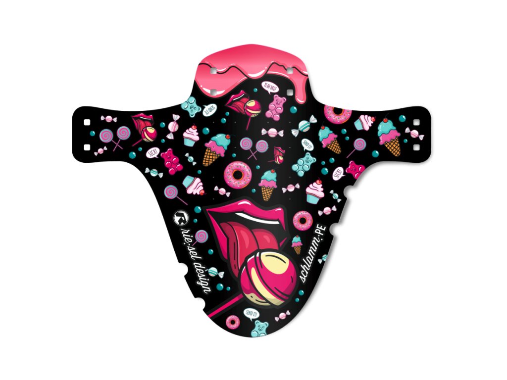 Riesel_Design_blatnik_na_horske_kolo_Schlamm:PE_Candy
