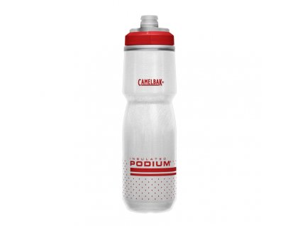 cyklisticka lahev camelbak podium chill 0 71l fiery cerveno bila