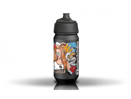 lahev na kolo bidon riesel 500ml stickerbomb