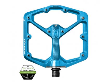 pedaly crankbrothers stamp 7 large electric blue