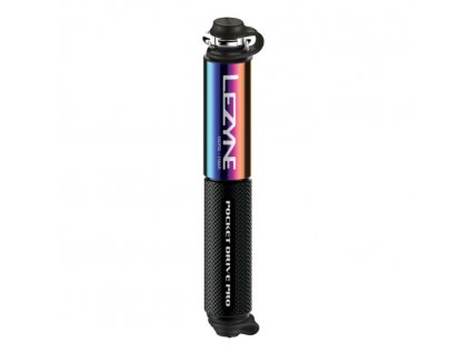 pumpicka lezyne pocket drive neo metallic black